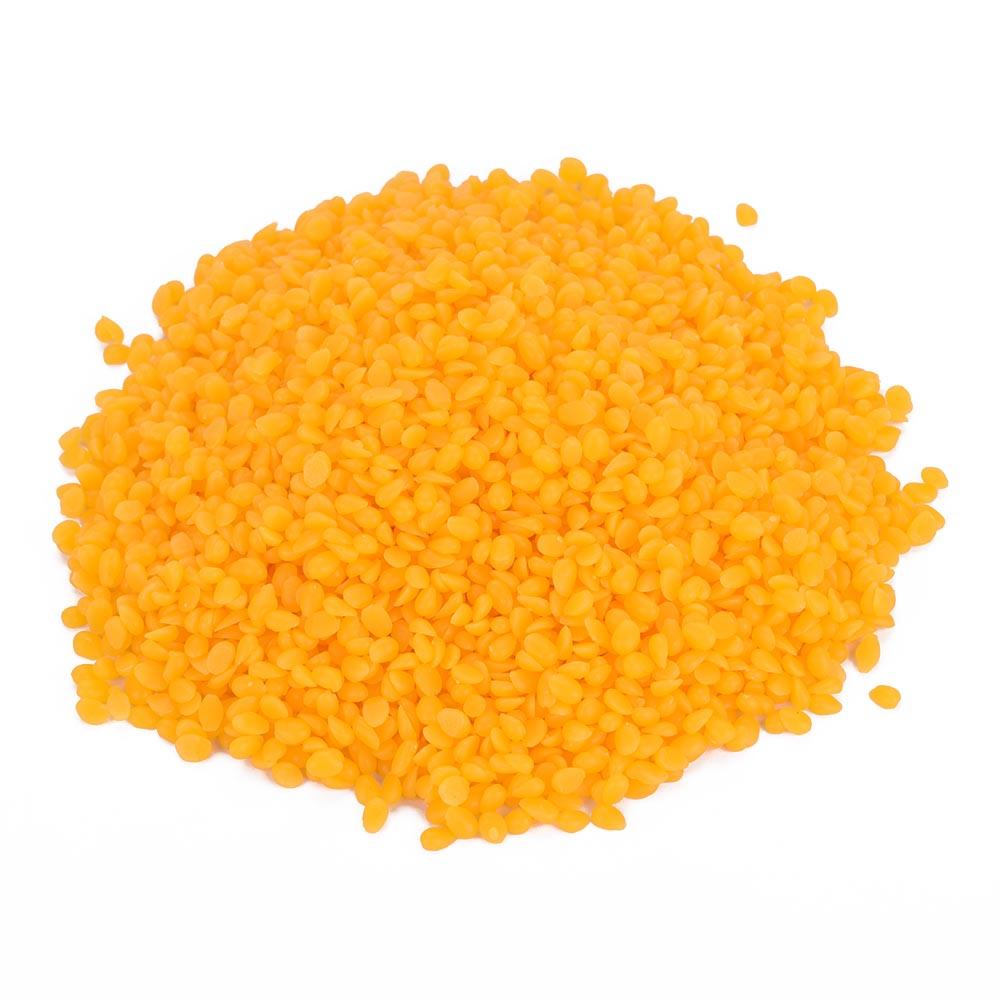 2 Colors Pure Organic Beeswax Pellets Cosmetic Grade Beeswax Beads