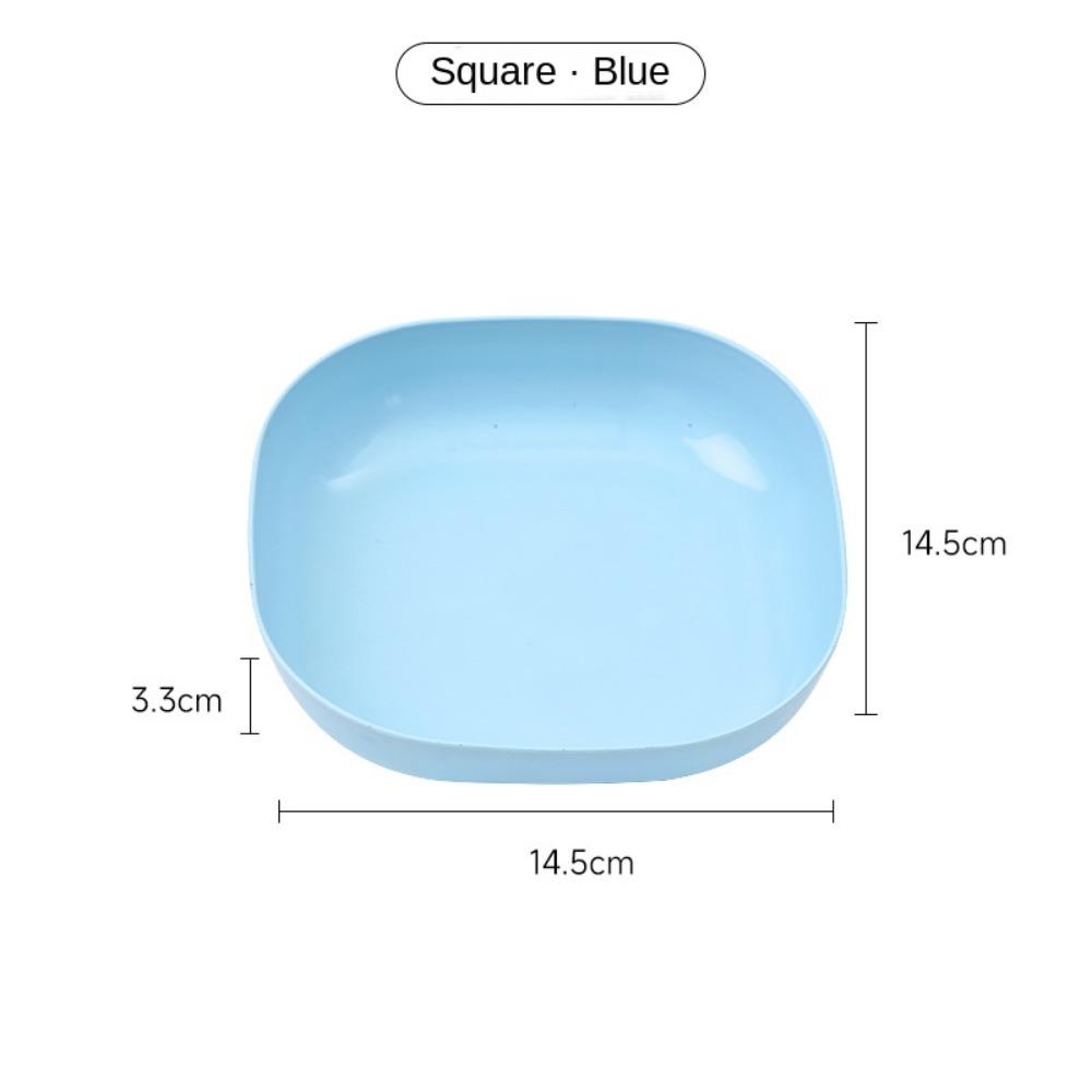 14,5 см пластиковый обеденный стол квадратная тарелка для мусора новая форма для торта бытовая