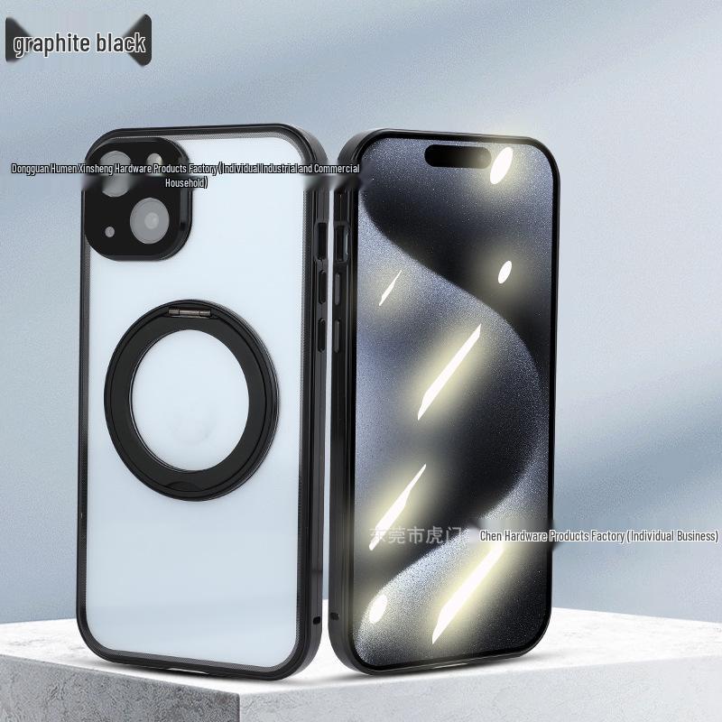Магнитный чехол-подставка Apple Pro Max с вращением на 360° - Полностью защитный чехол для iPhone 16 от Magnet King