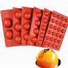 3D полусферическая силиконовая форма Форма Круглая Полусфера Форма для шоколада Пудинга Желе Форма для выпечки DIY Форма для торта