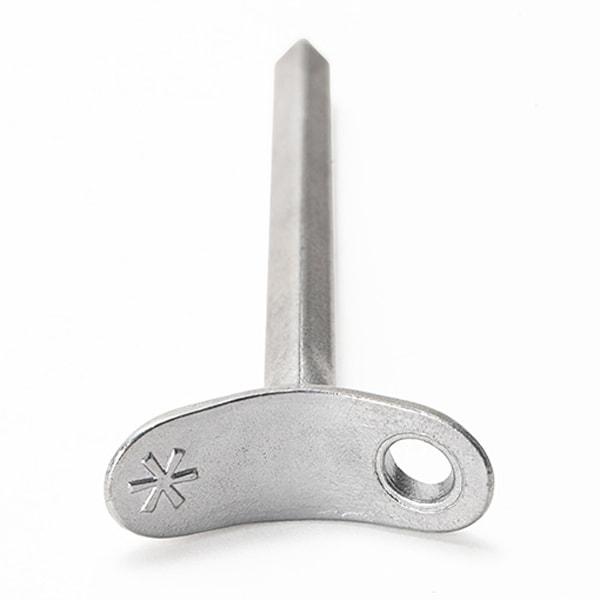 Snow Peak R 130 Aluminum fingeR Pegs Set Of 10 [outdooR Tent accessoRy]