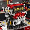 Моторизованная модель симулятора двигателя автомобиля V8 Электрически приводимые Строительные игрушки Технические блоки Креативные игрушки Подарки для взрослых 538 шт.