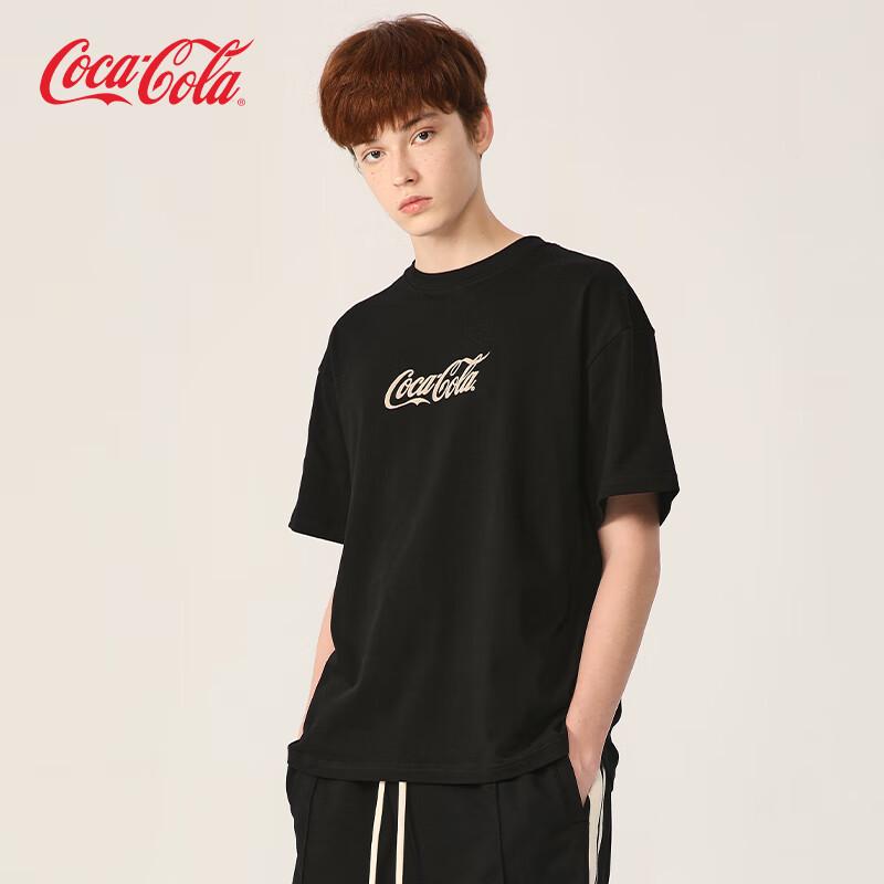 Унисекс Повседневная футболка с коротким рукавом Coca-Cola