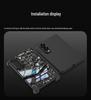 Складной телефонный чехол Samsung Z Fold8 Ultra Мраморный с металлической защелкой и защитой от падений