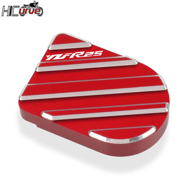 For YZF R3 R25 YZF-R3 YZF-R25 YZFR3 YZFR25 2015-2023 Motorcycle CNC Rear Foot Brakes Pedals Levers Step Plate Extension
