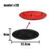 Car Front Head Hood Bonnet Logo Rear Trunk Badge Sticker For Ford Mondeo Focus Fusion MK2 MK4 F150 Emblem Styling XR2