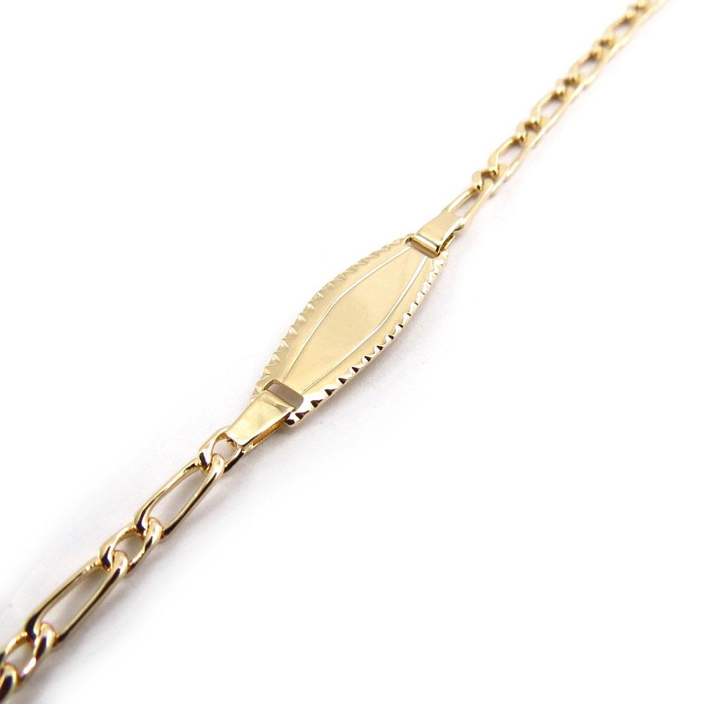 Les Trésors De Lily [K1023] — Позолоченная панцирная цепочка «Bambino».