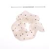 Women Oversized Scrunchies  Dot Point Mesh Hair Rope Large Fabric Elastic Hair Band Ponytail Holder Headwear