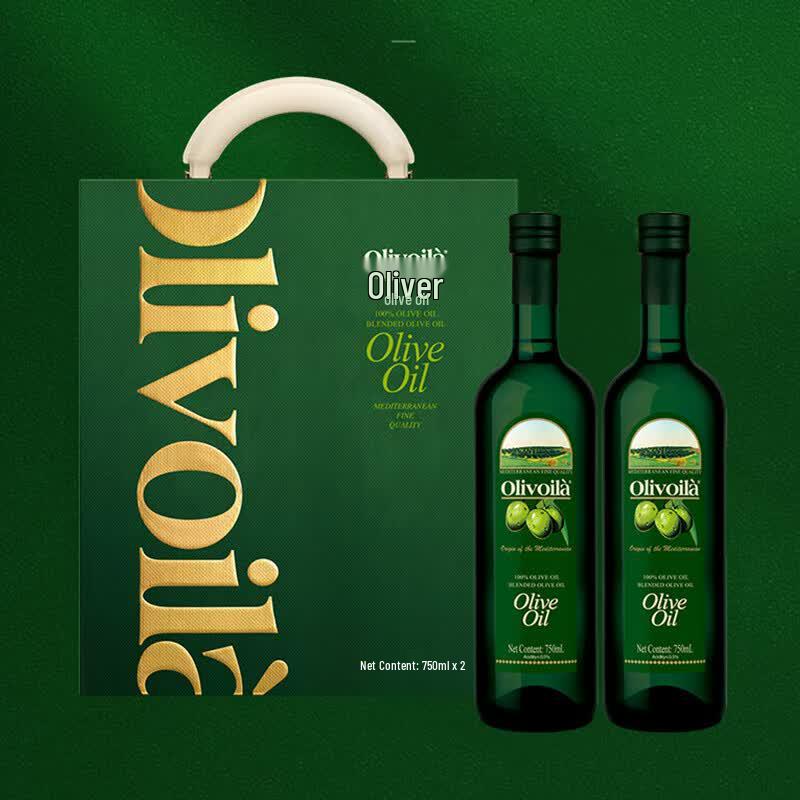 Olivoilà Extra Virgin Olive Oil Gift Set (750ml x 2)