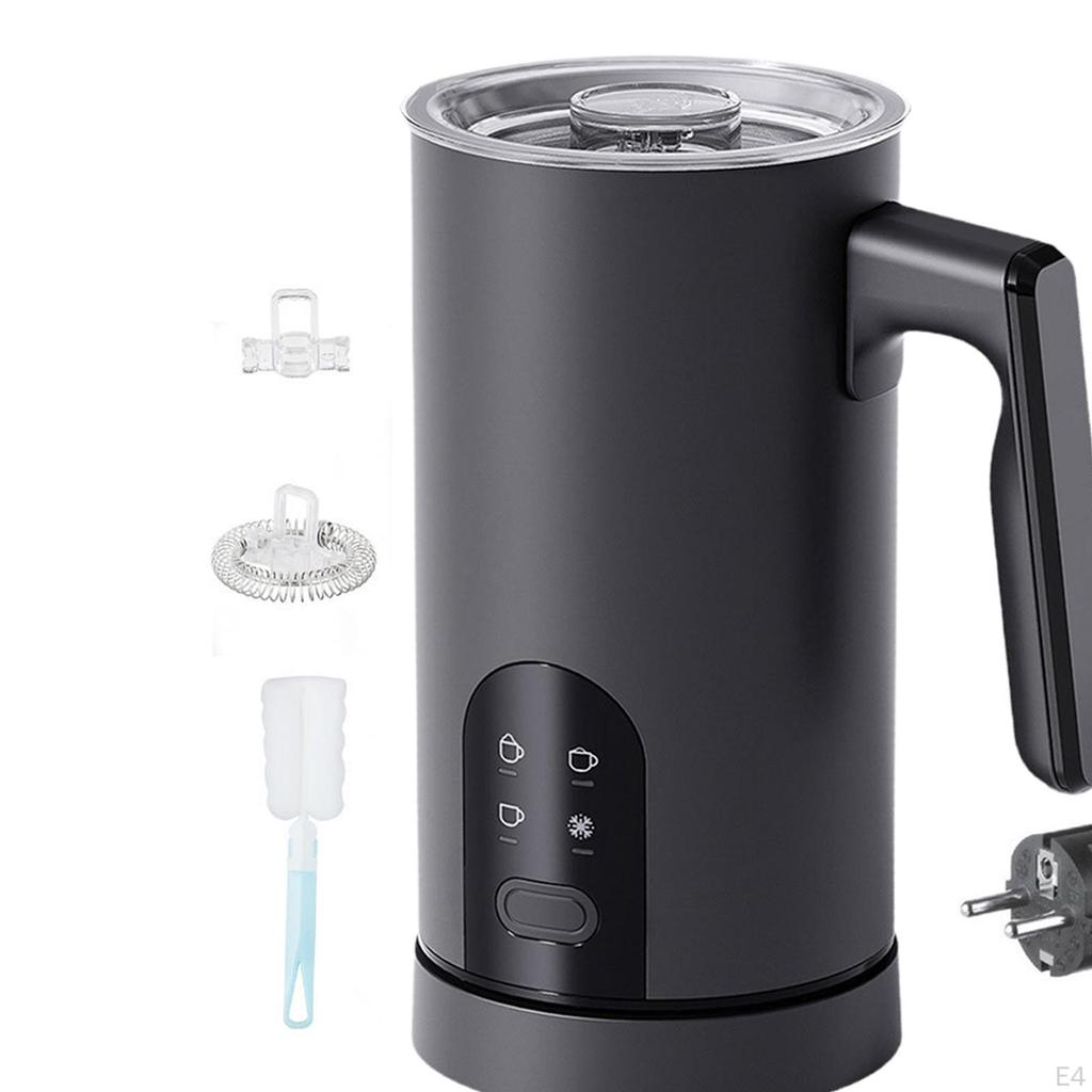 Milk Frother Automatic Coffee Steamer for Chocolate Cream White