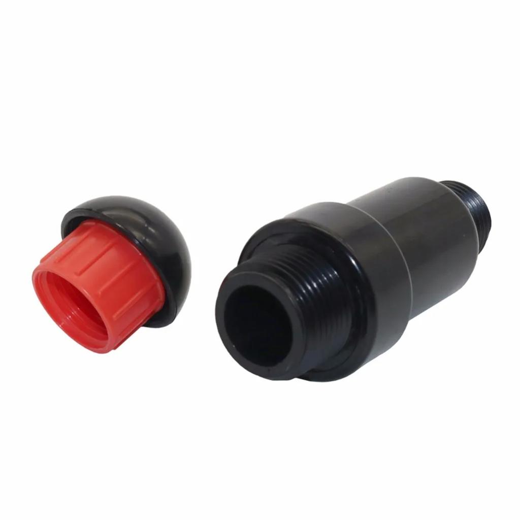 Automatic Intake/Exhaust Valves 3/4" 1"Male Thread Plastic Connectors Valve Garden Irrigation Hose Joints Watering Pipe Fittings