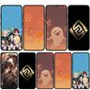 Для Samsung Galaxy S24 S23 iPhone 16 15 14 Xiaomi Redmi Note 13 12 11 10 8 Plus 9 Pro Max X XR A16 чехол для телефона Genshin Impact Poster OPPO Huawei Cover
