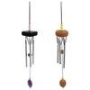 2Pcs Aluminum Tube Indoor Wind Chimes with Crisp Sound Hanging Decorative Outdoor Wind Chimes for Yard Garden Outside Patio