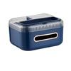 Dustproof Tissue Paper Box Waterproof Double-layer Tissue Holder  Desk Organizer