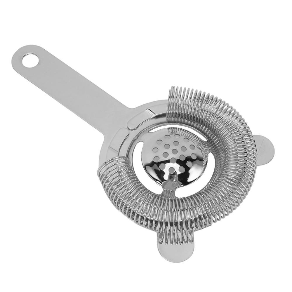 Fine Mesh Filter Drink Strainer 304 Stainless Steel Multi-function Filter Bartenders