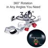 Universal Aluminum Alloy Bicycle Phone Holder Rack Motorcycle Handlebar Mount Non-Slip Moblie Phone Clip