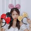 Living Duo Party Headband Accessories Set of 2, 30. Heart Ribbon Rabbit White (106)