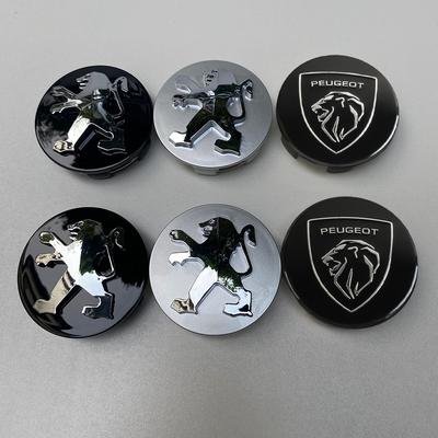 4 шт. Автомобильная эмблема Колпачок центральной ступицы колеса Автоаксессуары Для Peugeot 408 4008 308 3008 Rifter 5008 508 2008 208 301 RCZ 407 108 5tr