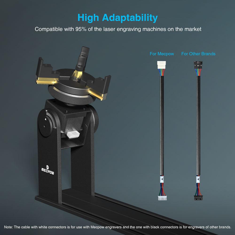 Модуль вращающегося ролика Mecpow G5 с универсальными кулачками, регулируемым вращающимся патроном, опорной колонной, для Mecpow и других марок