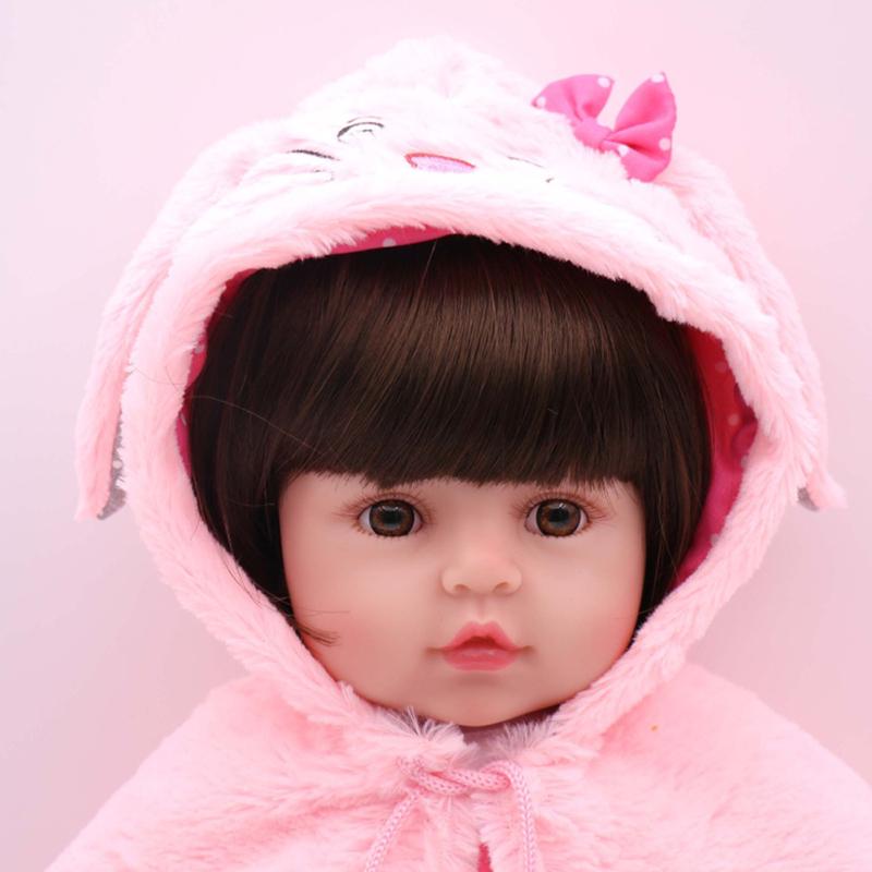 47 см силиконовые реборн супер детские реалистичные детские Bonecas детские куклы Bebes Reborn игрушки для детей