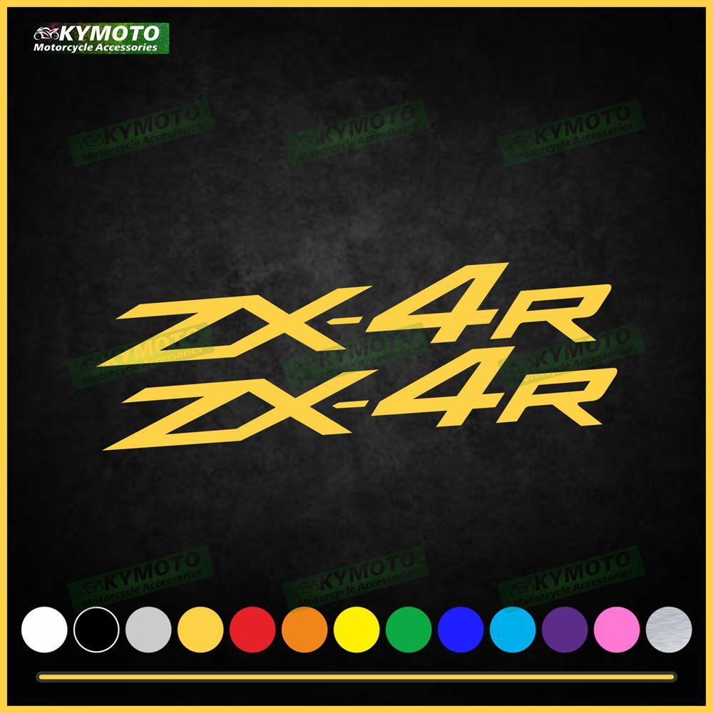 For ZX-4R ZX4R motorcycle accessories decals fairing decoration helmet fuel tank engine logo reflective waterproof sticker