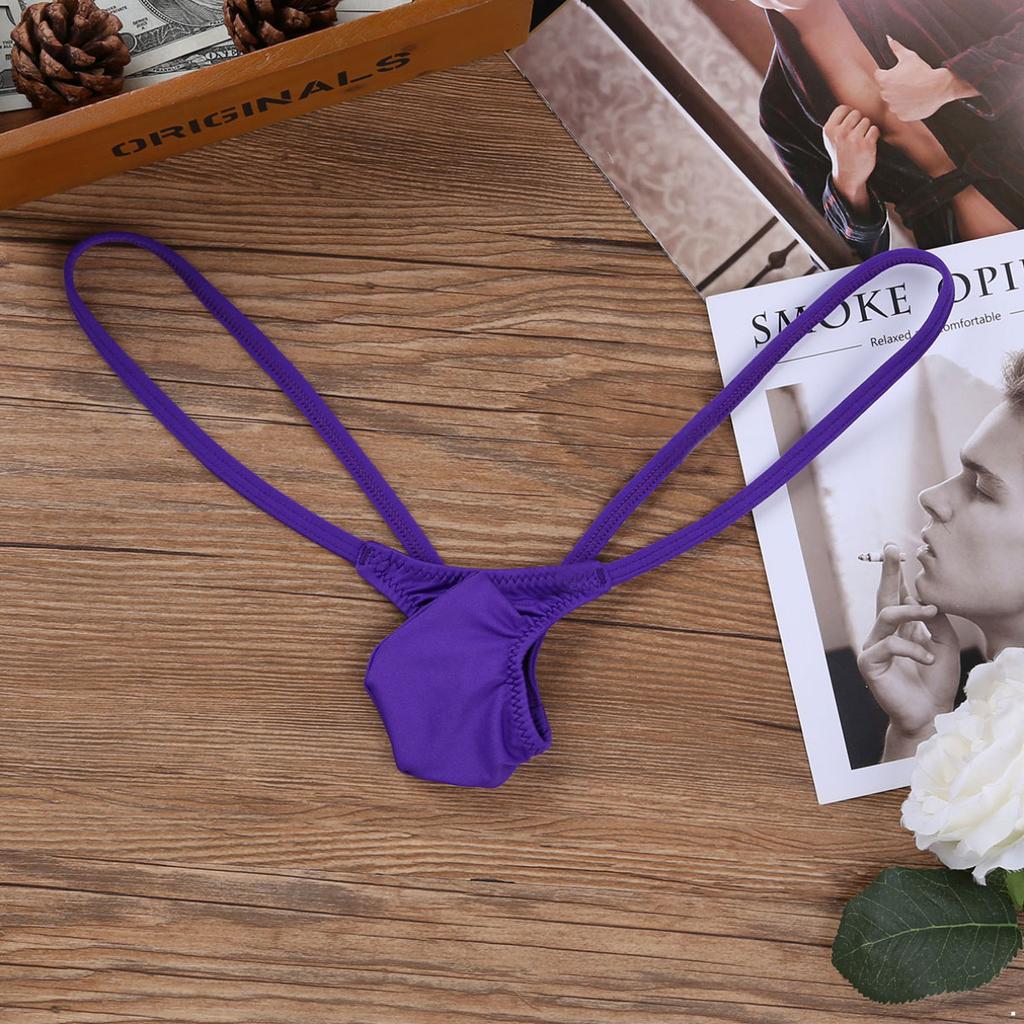 Мужские купальники, нижнее белье, эластичные трусы-бикини с низкой посадкой, купальники