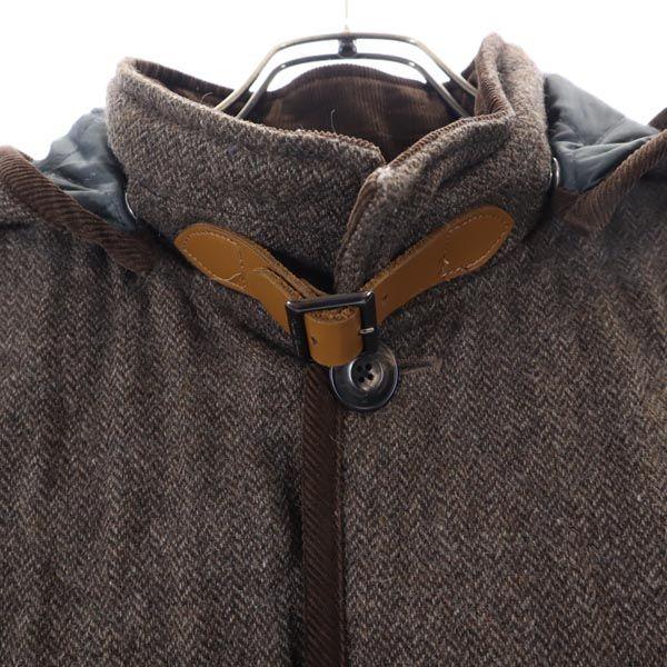 JOURNAL STANDARD Шерстяная куртка M Коричневая Стеганая спина Мужская Б/у