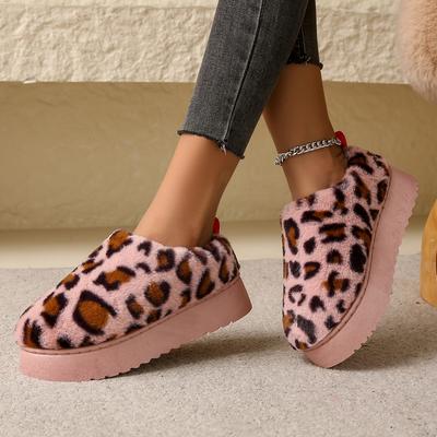 Модные женские сапоги 2024 года, новые плюшевые тапочки, теплые мягкие сапоги на плоской подошве, домашняя обувь для дома, конфетного цвета, осенне-зимняя обувь Zapatos De Mujer