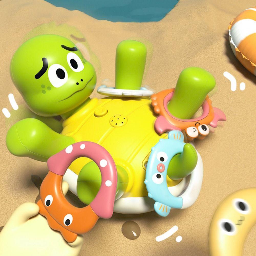 Electric Turtle Automatic Rotating Squirt Toy Long Range Spraying Turtle Water Toy Water Party