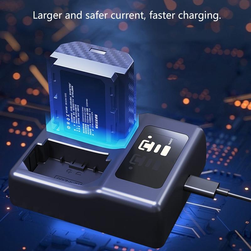 USB-зарядное устройство на 2 слота для аккумулятора NPW235 с интеллектуальным контроллером и защитой. Совместимо с камерами XS10 XT5.