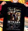 Винтажная футболка к 59-летию группы Pink Floyd 1965 2024 классическая футболка