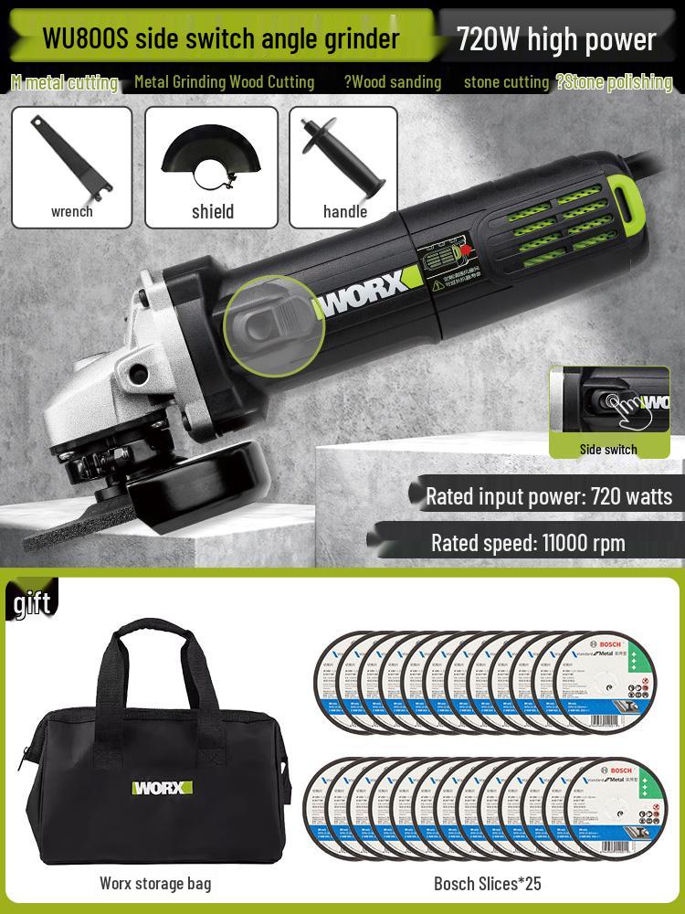 Угловая шлифмашина Wickes Мини-полировщик с регулировкой скорости