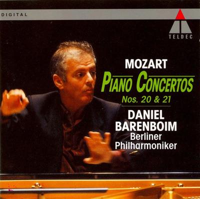CD МОЦАРТ, БАРЕНБОЙМ; BPO - Фортепианные концерты 20 и 21 9031757102 Teldec 1992 Германия Классика Б/У