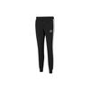 Iconic T7 Embroidered Logo Colorblock Joggers Women Bottoms Black 531415-01