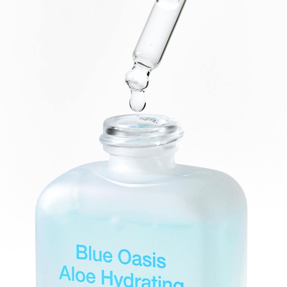 By Wishtrend Blue Oasis Увлажняющая сыворотка с алоэ Глубокое увлажнение Успокаивающий уход 30 мл