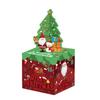 Santa Pattern Paper Money Box Gift Box For Christmas Decors And Gift Giving
