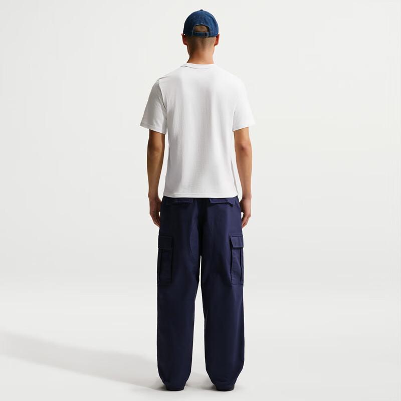 Nike Мужская дышащая повседневная вязаная рубашка с коротким рукавом IH1350