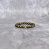 Natural Pyrite And Lava Beaded Bracelets Two Gemstone Stretchable Bracelets For men Healing Gemstone Jewelry Unique Gifts for him