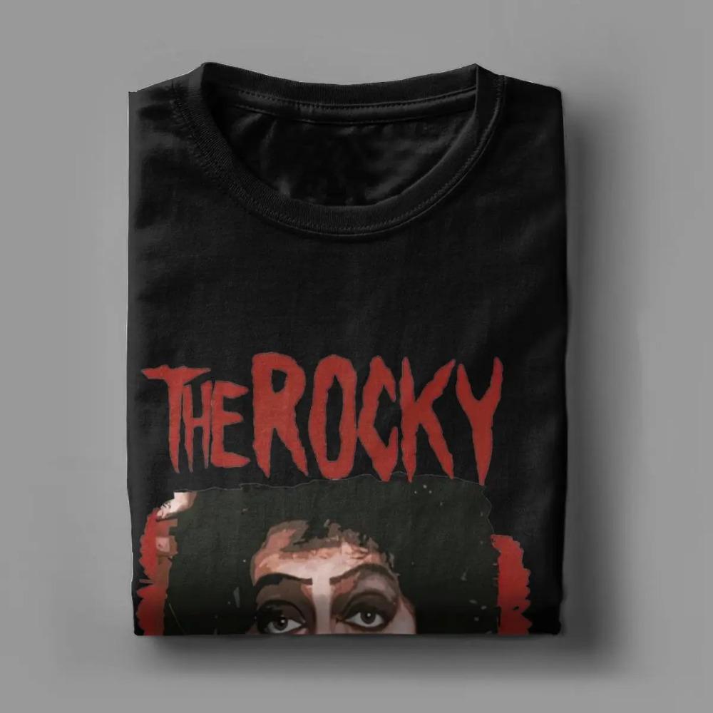 Футболка The Rockys Horror Picture Show Мужская Креативная Хлопковая Футболка с Круглым Вырезом и Коротким Рукавом Летние Топы