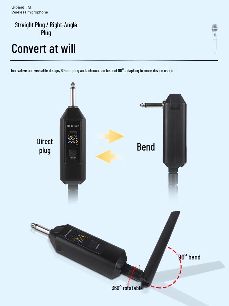 Wireless Dual Metal Charging Microphone for Home and KTV Singing with Free Shipping.