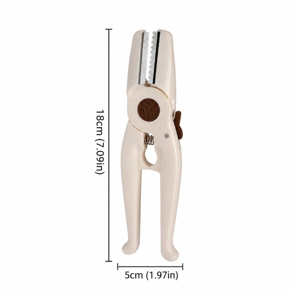 Ergonomic Nut Cracker Multi-Functional Nut Sheller Multipurpose Chestnut Peeler Household