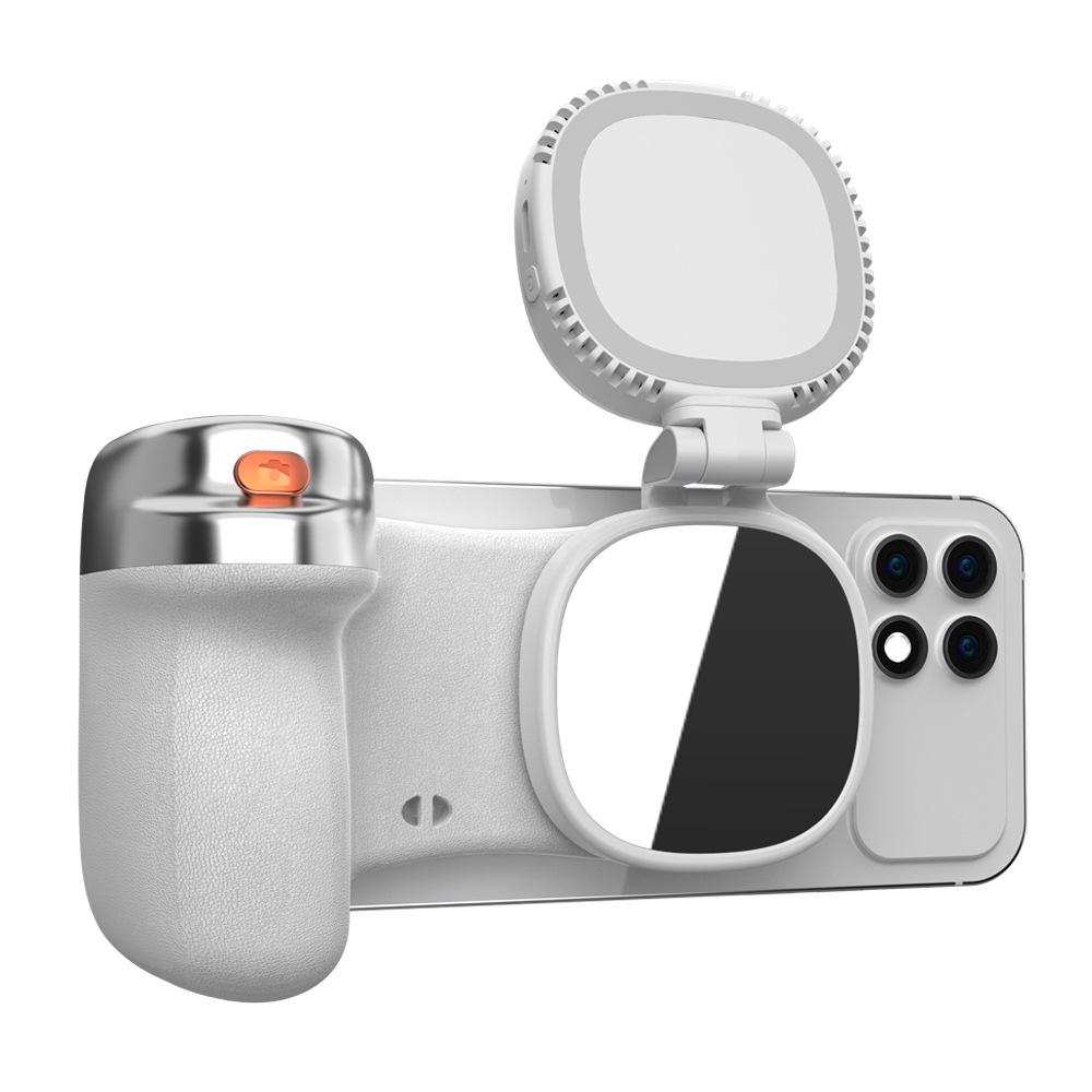 Wireless Bluetooth Magnetic Selfie Stick with Fill Light for Vlogs and Live Broadcasts