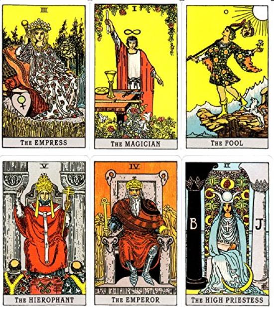 Tarot Cards Waite Edition Tarot Fortune Telling Rider Standard Arthur Edward Edition Premium Tarot of Japanese Instruction Manual Included I.I.J