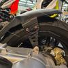 Для Italjet Dragster 200 125 Держатель заднего крыла из углеродного волокна Модифицированные кронштейны грязезащитного щитка Детали