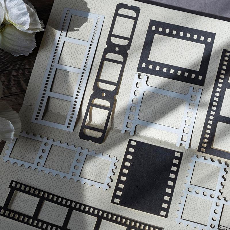 20 pcs/pack Hollow out window Style DIY Scrapbooking accessories Decorative Diary Album Junk Journal Supplies