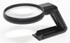 Shinwa Sokutei A-7 Reading Magnifying Glass, 2x & 4x Magnification, Bifocal, with Stand Light, 90mm, 75755