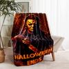 1pc Blanket - The Revenge of Michael Myers Print Design, Lightweight Blanket for Sofa, Bed- Soft &Warm, Gift for All Seasons