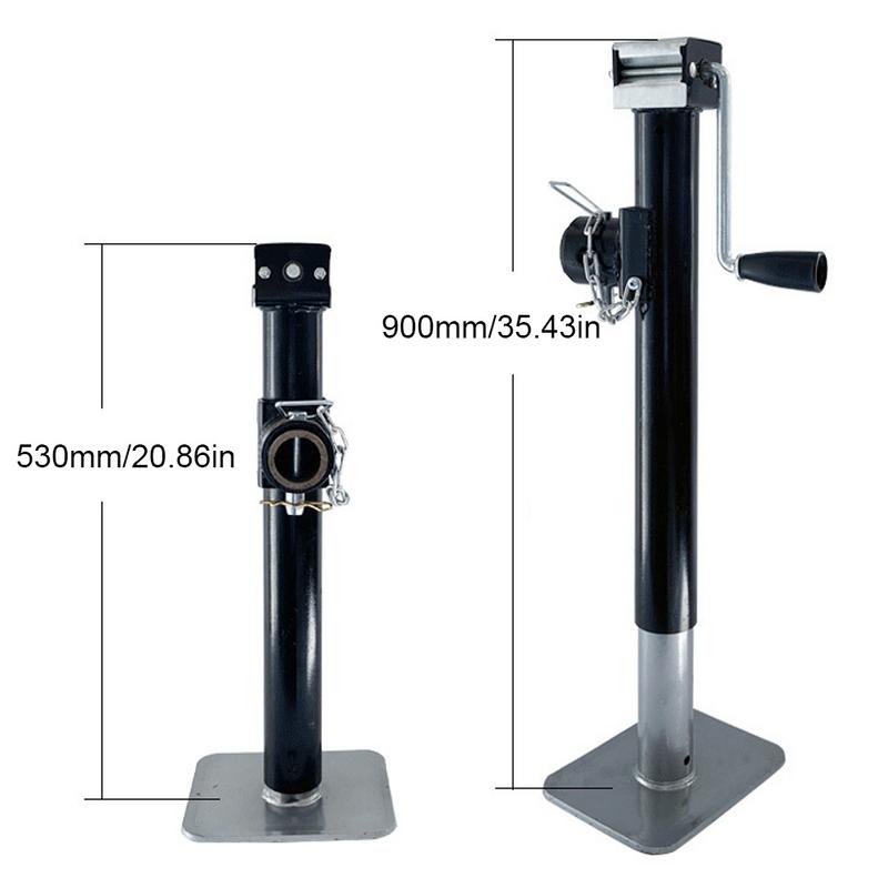 Выдвижные опорные домкраты для автофургонов, грузоподъемность 1763 фунта, сверхпрочные домкраты для прицепов, стабилизаторы для автофургонов, сверхпрочные стальные опорные домкраты, тяжелые