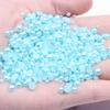8mm Flat-Bottom Half-Round Imitation Pearls Beads, 100-Pack - DIY Rhinestone Mobile Case Accessories
