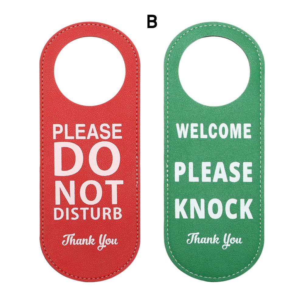 Board Tips Tag Door Hanger Tags Cleaning Label Do Not Disturb Signs Door Knobs Hanger Pendant